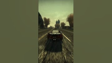 Corvette C6 327km/h MOMENTS #37 NFS MOST WANTED #shorts #mostwanted #rework #corvette #moments