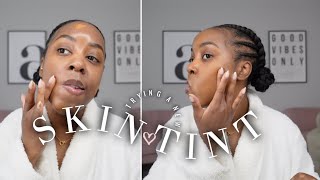 trying a new ✨SKIN TINT✨ for 10+ hrs | danessa myricks yummy skin tint | Andrea Renee