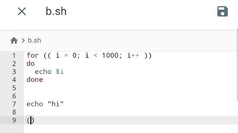 #editing file with #gui in #termux , bracket #autocomplete