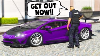 What happens if you drive on a suspended license?! (GTA 5 Mods Gameplay)