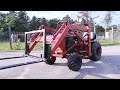 Wheel Horse Loader Fork Lift Attachment Build | DIY Homemade