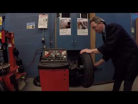 Tire Balancer Operation