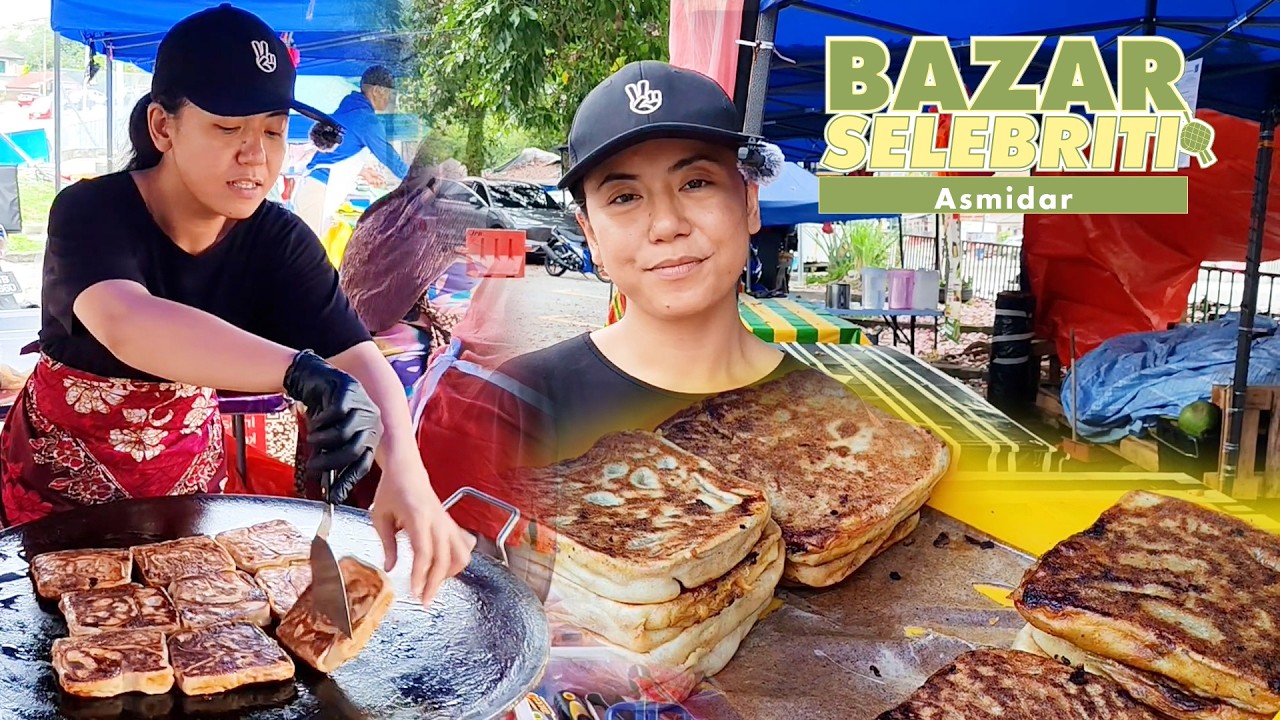 Asmidar tolong bapa jual martabak, tapak bazar kurang sambutan