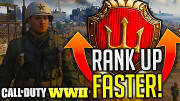 PRESTIGE FASTER IN COD WW2 [HOW TO RANK UP FAST IN CALL OF DUTY WWII] LEVEL UP FASTER IN COD WW2