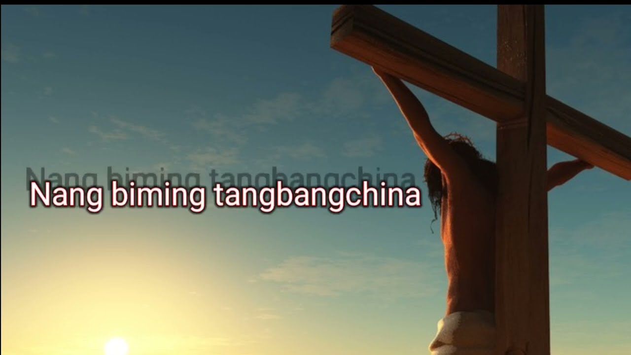 Garo gospel   Nang biming tangbangchina Lyrics video by Lashmuni marak