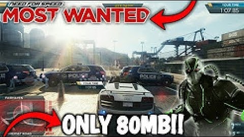 HOW TO DOWNLOAD NEED FOR SPEED :  MOST WANTED [ NFS ] IN JUST 80MB!!  DOWNLOAD