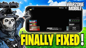 Warzone Mobile Black Screen FIXED But New Issues Arise?