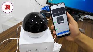 شرح طريقة ربط وتفعيل كاميرا C6TC من Hikvision وأهم خصائص برنامج EZVIZ screenshot 1