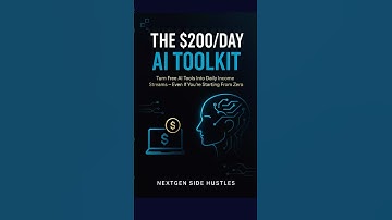 Make $200/Day with AI – No Job, No Degree #aibusiness #aitools #canva  #digitalproduct #onlineincome