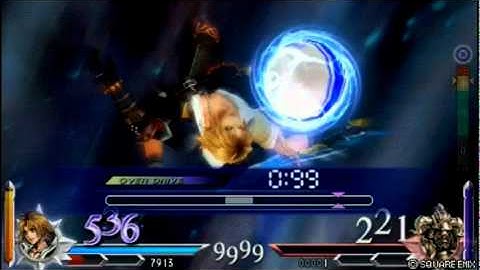 Dissidia 012 Final Fantasy [PSP] - Lv1 to Lv100 in One Battle
