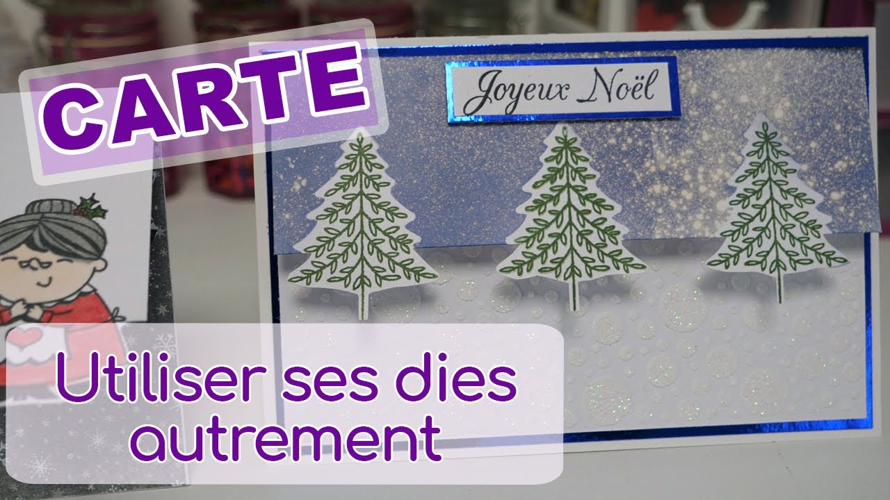 TUTO CARTE : Utiliser ses dies autrement | Scrapitude
