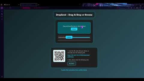 DropSend - Demo Video #hackaclub #pythonprogramming