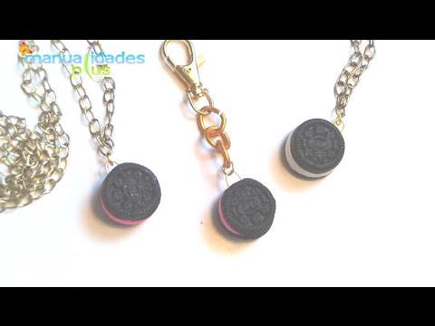 Collares y Llaveros Mini Oreo con Porcelana fría para Souvenirs (Fácil) , YouTube