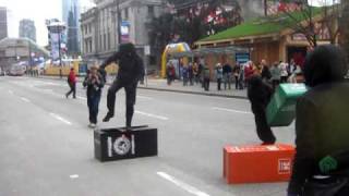 VANCOUVER TV STAND SMALL W2 TV: Heart Attack Protest