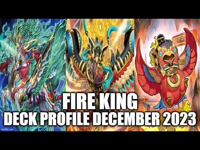 Yu-Gi-Oh! Top 4 Fire Kings Deck Profile! 