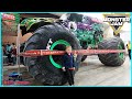 PLAYING WITH REAL MONSTER TRUCKS!! | Monster Jam VIP Experience and Freestyle Highlights