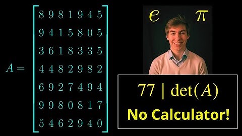 Unique Linear Algebra Challenge! | Prove That 77 divides the Determinant of This Matrix