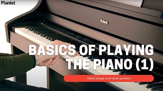 Basics of Playing Piano: Seating and Posture (1)