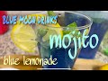 Blue moon drinks | blue lemonade | Mojito