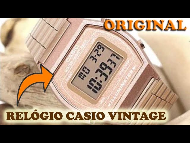 Reloj Casio Vintage B-640WC-5ADF Rosado Metálico - Dando la Hora - Dando La  Hora