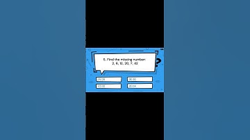 Find the missing number: 2, 6, 12, 20, ?, 42 | Great Mind Official