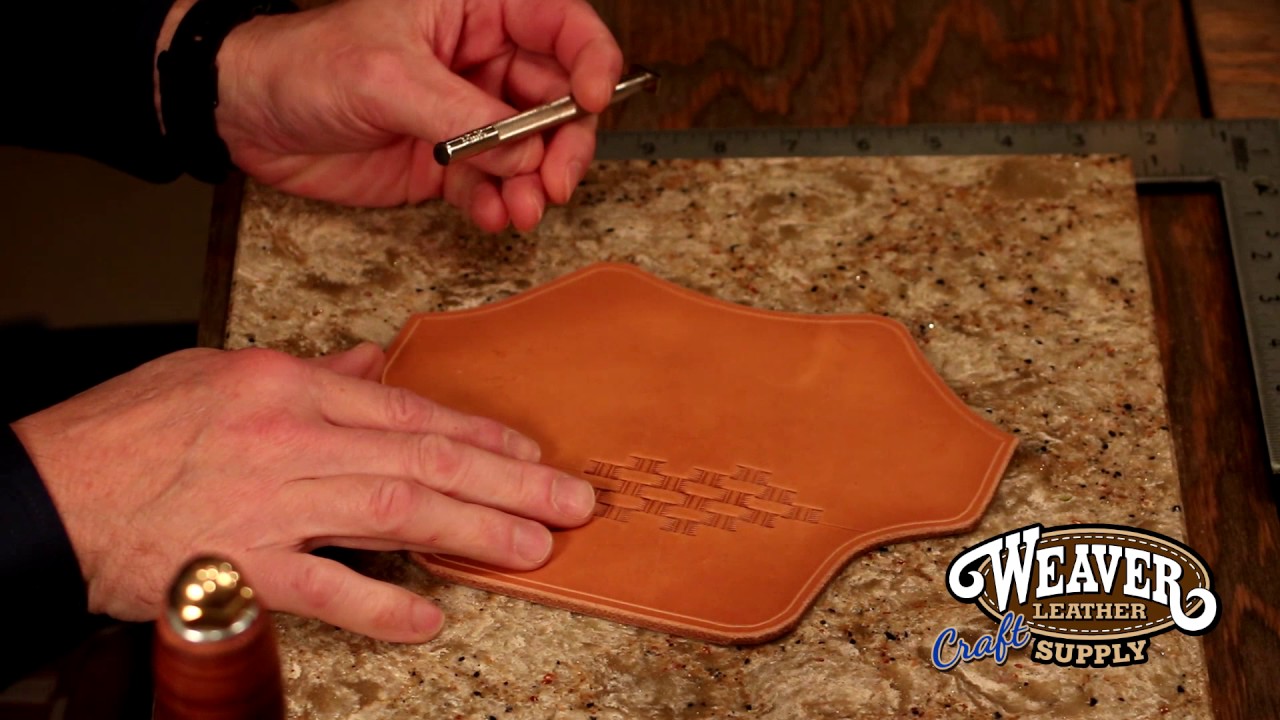 Basketweave Stamping Tool YouTube