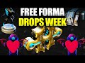 Free Built Forma! Warframe Weekly Drops
