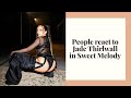 People Reacting To Jade Thirlwall In Sweet Melody | cured by leighade