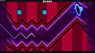 deadlocked wave ten times in a row (geometry dash)