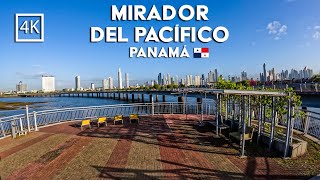 🟡 [4K] 🇵🇦 Experience the Magic | Sunrise at Mirador del Pacífico on Cinta Costera | Panama city