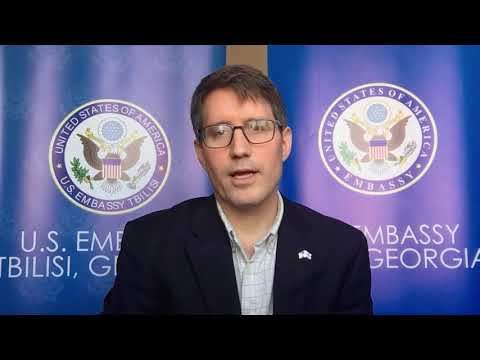 აშშ ს საელჩო საქართველოში კულტურის ატაშე, კრისტოფერ ანდერსონის ვიდეო მიმართვა