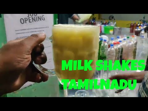 Street Food Tamilnadu style | How to Make Easy & Tasty Milk Shakes