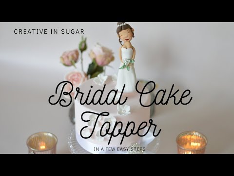 *new-class*-bridal-cake-topper