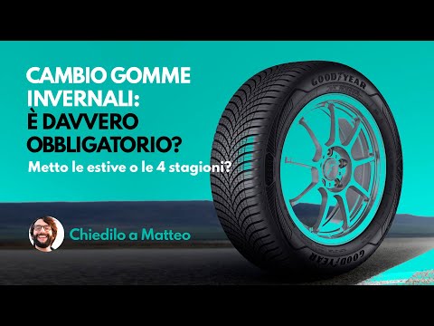 Video: Quando cambiare gli pneumatici invernali nel 2022 secondo la legge