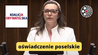 Klaudia Jachira o "szeregowym pośle Kaczyńskim"