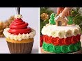 How To Make Christmas Cake Decorating Ideas | So Yummy Cake Decorating Recipes | Tasty Plus