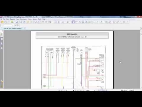 Audi S8 2001 System Wiring Diagrams