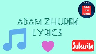 Lyrics| Adam | Zhurek | English lyrics 2023 #lyeics #viral #songs #srilanka