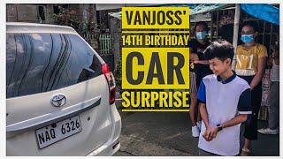 VANJOSS’ 14th BIRTHDAY CAR SURPRISE