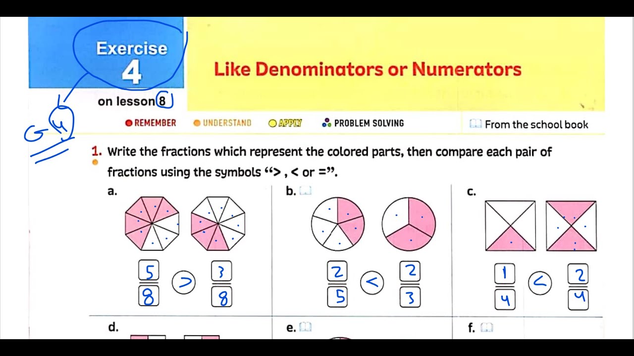 Grade 4 | Unit 9 | Exercise 4 | Lesson 8 | MATH | 2nd term | EL-MOASSER ...