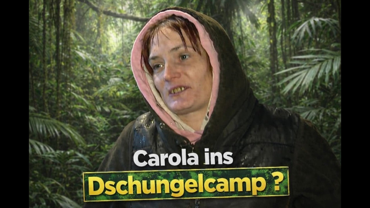 CAROLA Armes Deutschland | Dschungelcamp Bewerbung ist raus !