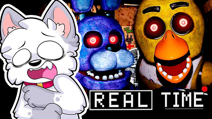 AHORA SE MUEVEN EN TIEMPO REAL!! 😱💀 FNAF in REAL TIME #1 🔴en DIRECTO