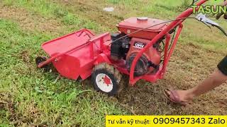 Xe cắt cỏ Kubota 7,5hp trục băm đường dao 60cm hàng nhật.