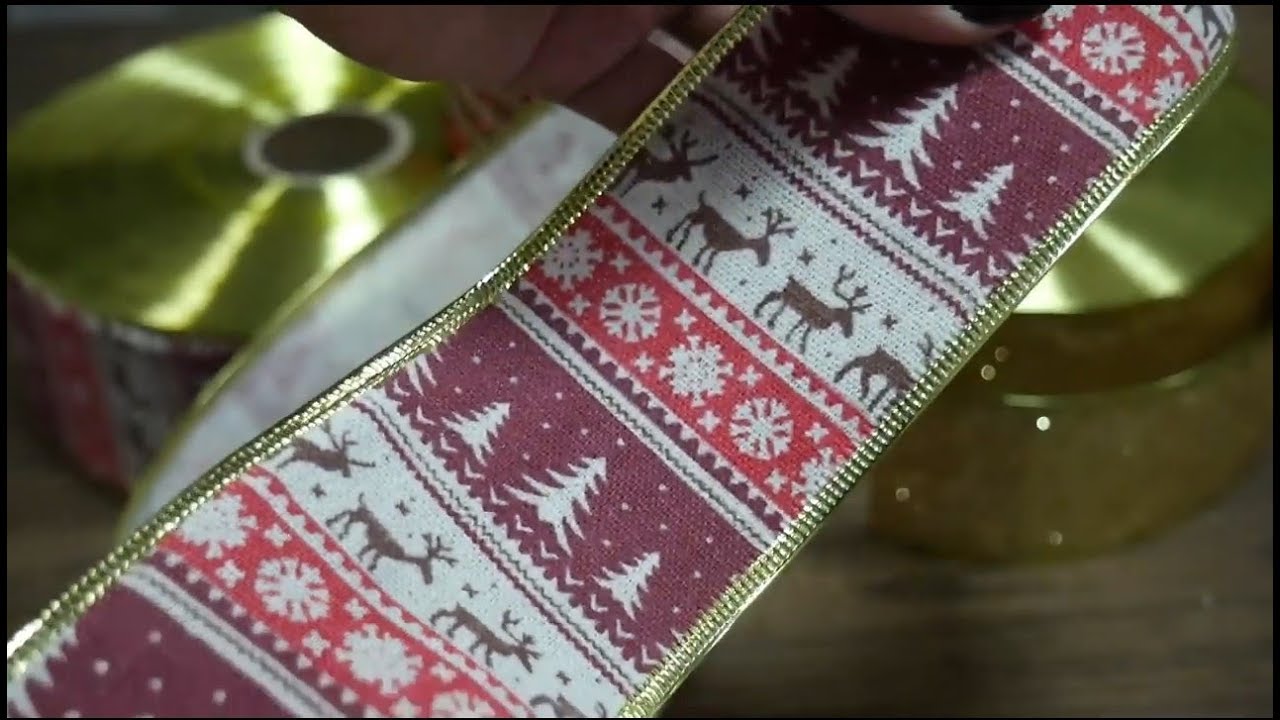 Ленты Новогодние с рисунками купить Ленты для Новогоднего декора ...