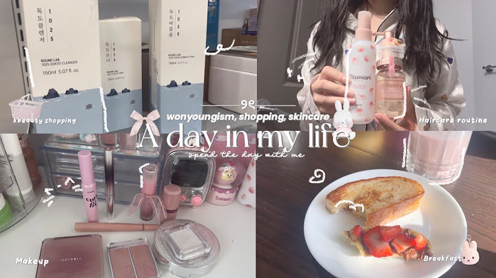 A day in my life vlog ₊˚⊹♡ | shopping, Korean skincare, wonyoungism, Japanese Haircare, routines 🎀…