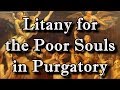 Litany for the poor souls in purgatory