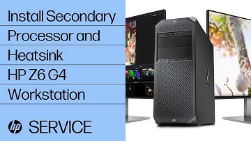 Install the Secondary Processor and Heatsink | HP Z6 G4 Workstation | HP
