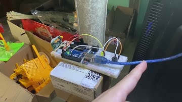 Mô hình chống trộm cảnh báo di chuyển Arduino đơn giản