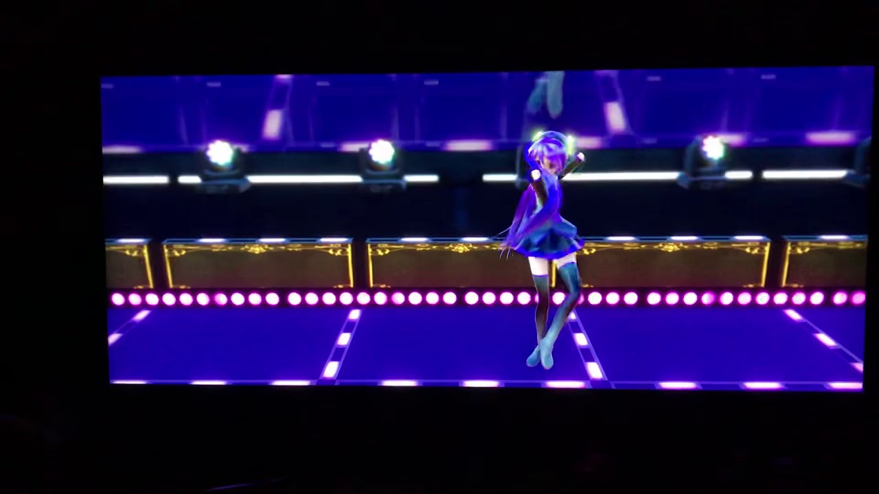 monitor test Ultra wide youtube 4K 60 FPS dank purple miku
