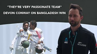 "Very passionate, They fought well" - Conway on Bangladesh Cricket Team | Devon Conway Interview